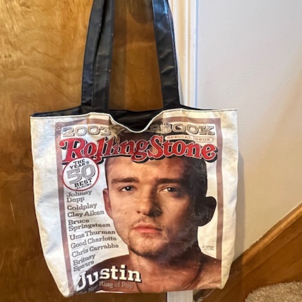 Vintage Justin Timberlake Tote